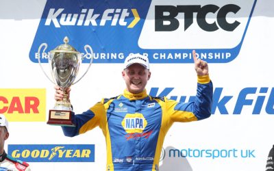 FIRST BTCC WIN FOR NAPA RACING UK AFTER SPECTACULAR KNOCKHILL PERFORMANCE FROM SUTTON